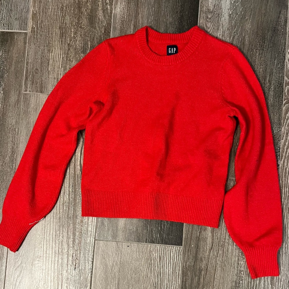 GAP Red Cashsoft Crew Neck XS